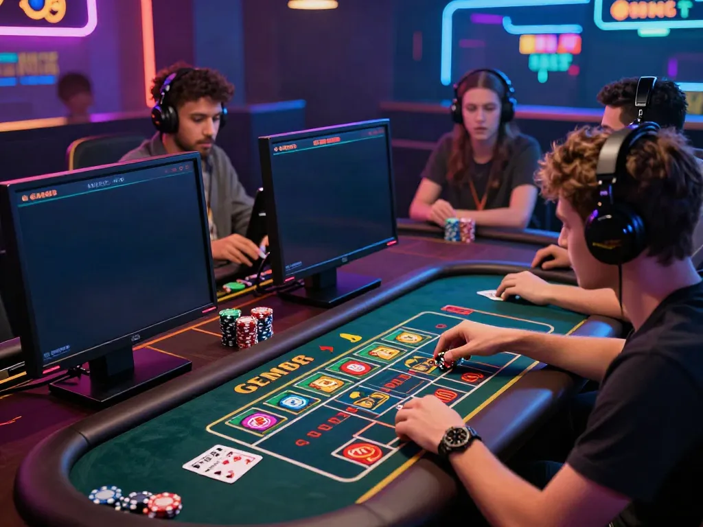 Exciting gaming moments on GEM88 platform with diverse players enjoying sports betting and live casino experiences.